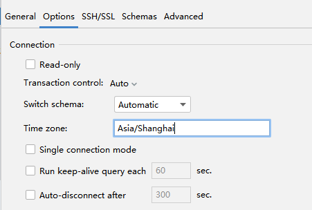 DataGrip 中时区设置